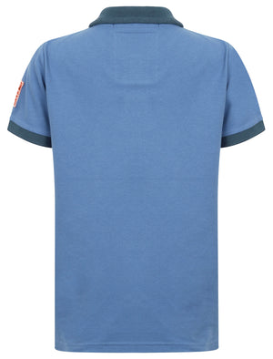 Boys K-Downton Pique Polo Shirt in Dutch Blue - Tokyo Laundry Kids