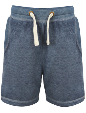 Boys K-Garnet Burnout Sweat Shorts in Vintage Indigo - Tokyo Laundry Kids