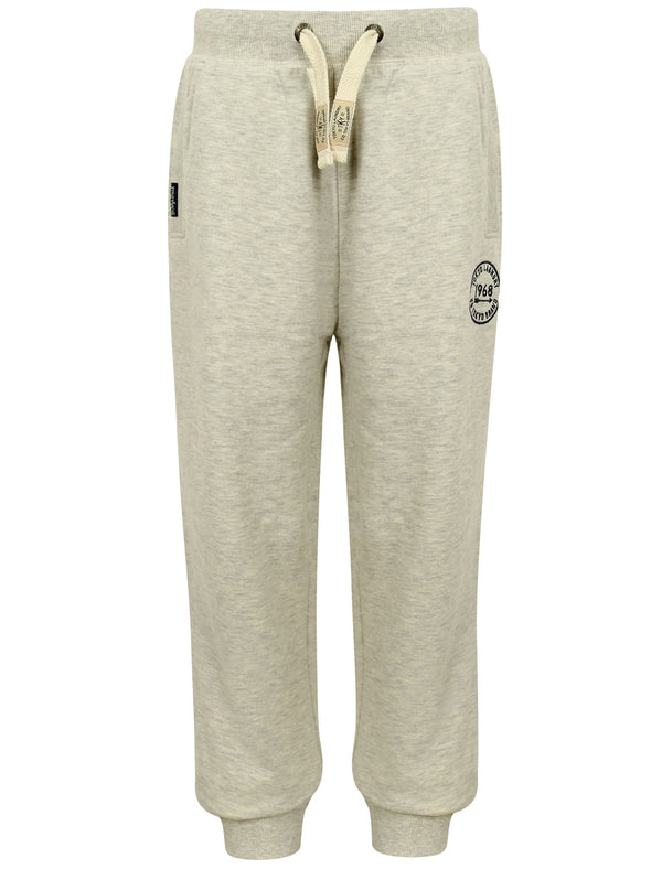 Boys K-Lynnwood Cuffed Joggers in Oatgrey Marl - Tokyo Laundry Kids