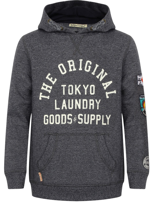 Boys K-Timberfield Pullover Hoodie In Dark Navy - Tokyo Laundry Kids