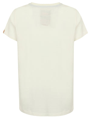 Boys K-Wave Riders Motif T-Shirt in Ivory - Tokyo Laundry Kids