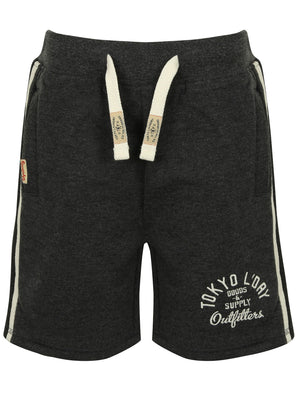 Boys K-Westwood Pier Jogger Shorts in Charcoal Marl - Tokyo Laundry Kids