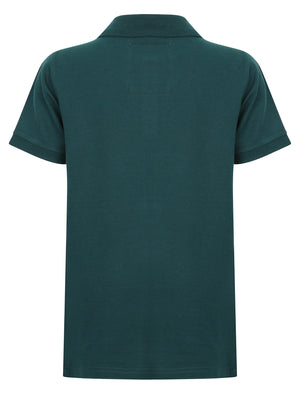 Boys K-Winterfield Pique Polo Shirt in Tokyo Teal - Tokyo Laundry Kids
