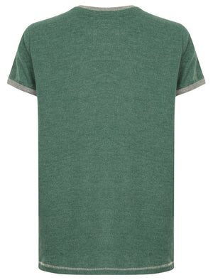 Boys K-Wivelsfield Motif T-Shirt in Mallard Green Marl - Tokyo Laundry Kids