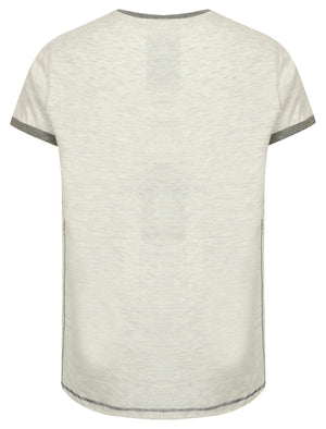 Boys K-Wivelsfield Motif T-Shirt in Oatgrey Marl - Tokyo Laundry Kids