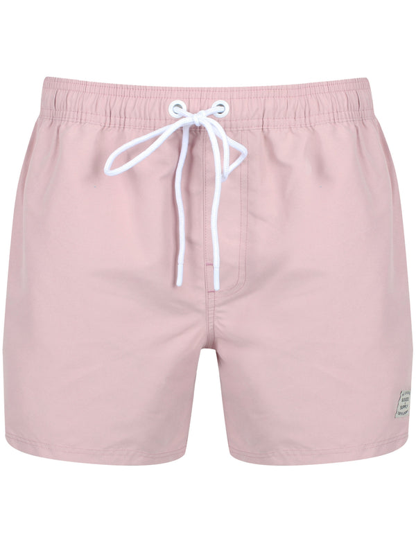 Kamari Swim Shorts In Dusky Pink - Tokyo Laundry