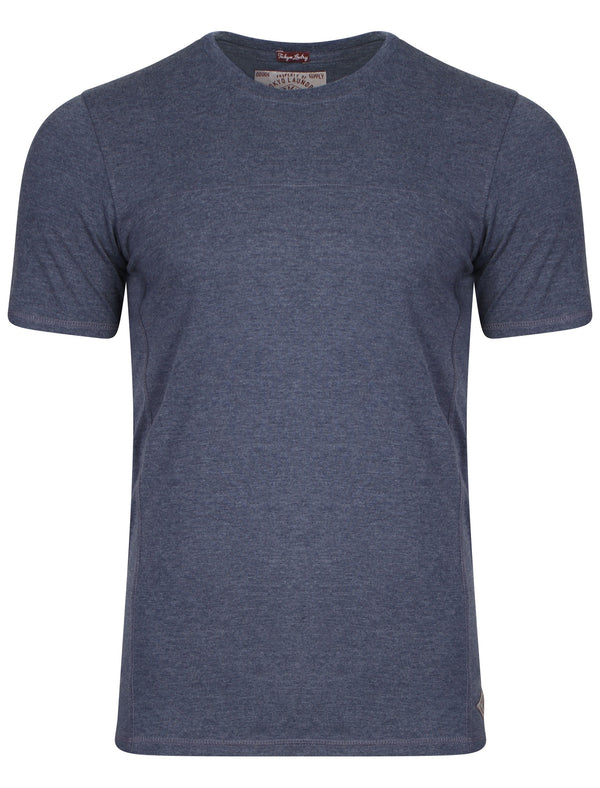 Kinnon jersey t-shirt mid blue marl - Tokyo Laundry
