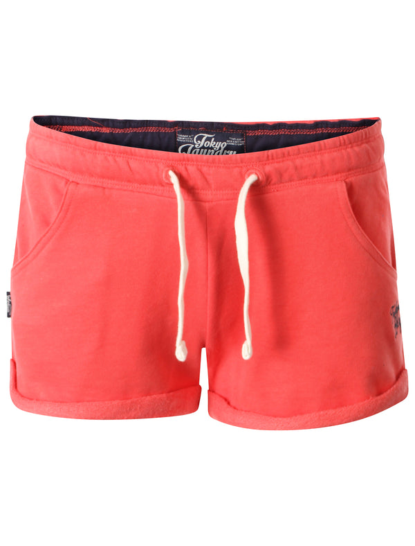 Tokyo Laundry Kyla red Sweatshorts