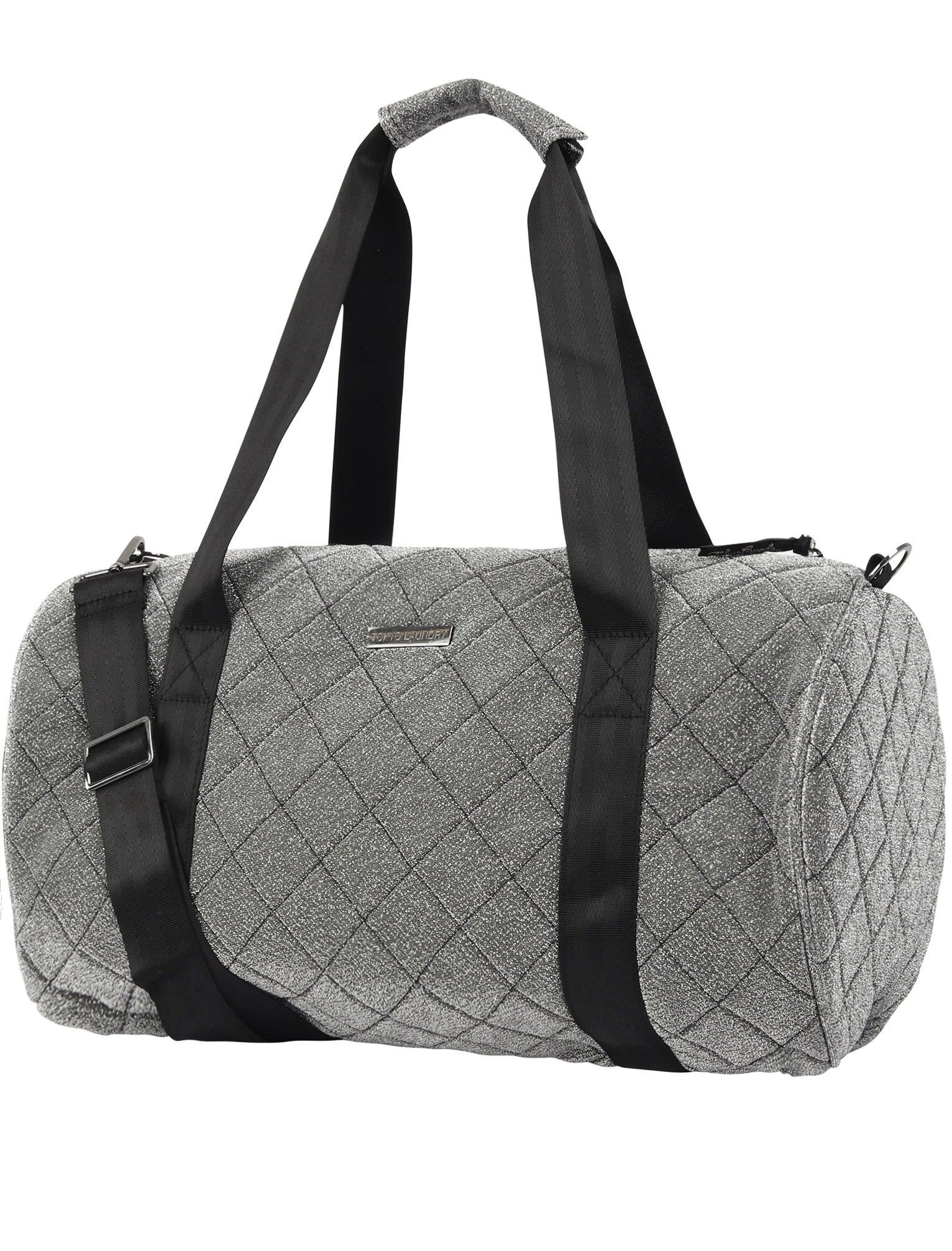 Quilted gym bag top