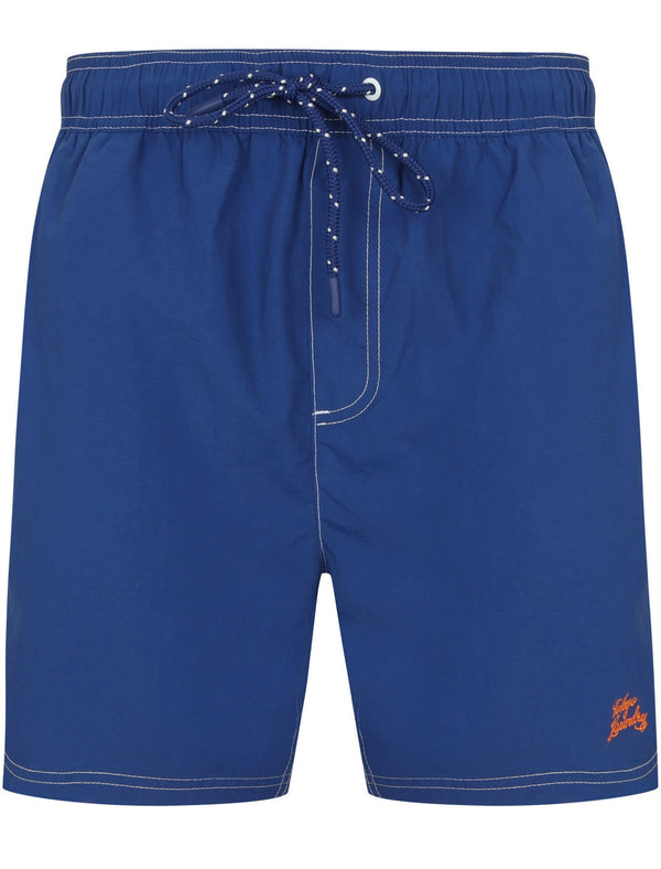 Lesotho Classic Taslon Swim Shorts In Sodalite Blue - Tokyo Laundry