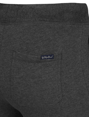 Lewiston Cuffed Joggers in Charcoal Marl - Tokyo Laundry