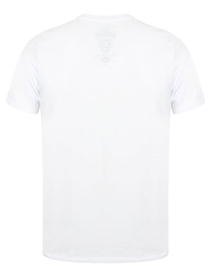 Lowe (3 Pack) V Neck Cotton T-Shirts in White / Grey Marl / Black - Tokyo Laundry