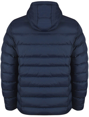 Lowe Quilted Puffer Coat in Midnight Blue - Tokyo Laundry