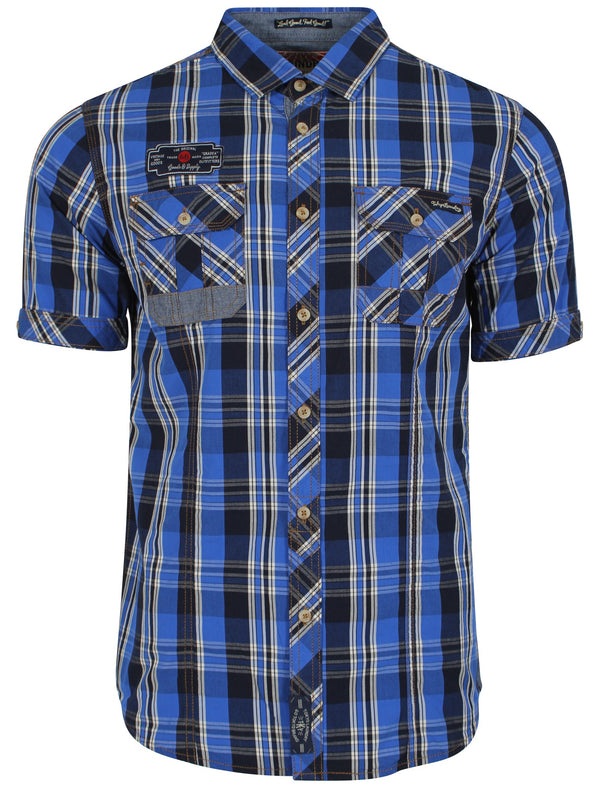 Lozano Check Shirt in Blue - Tokyo Laundry