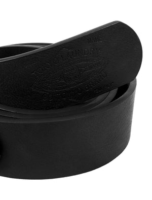 Manor Faux Leather Belt In Black - Tokyo Laundry