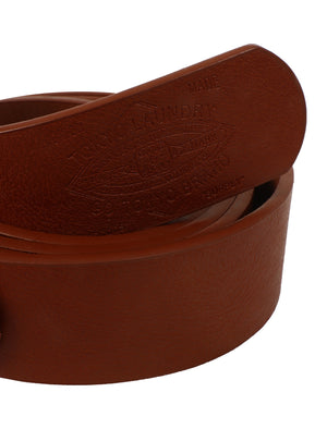 Manor Faux Leather Belt In Tan - Tokyo Laundry