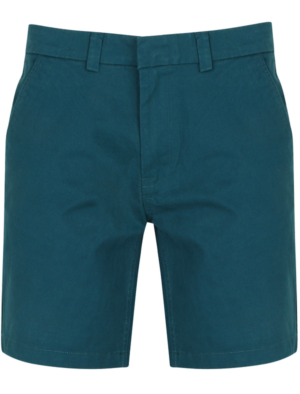 Margate Cotton Chino Shorts In Legion Blue - Tokyo Laundry