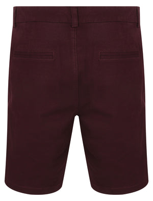 Margate Cotton Chino Shorts In Wine Tasting - Tokyo Laundry
