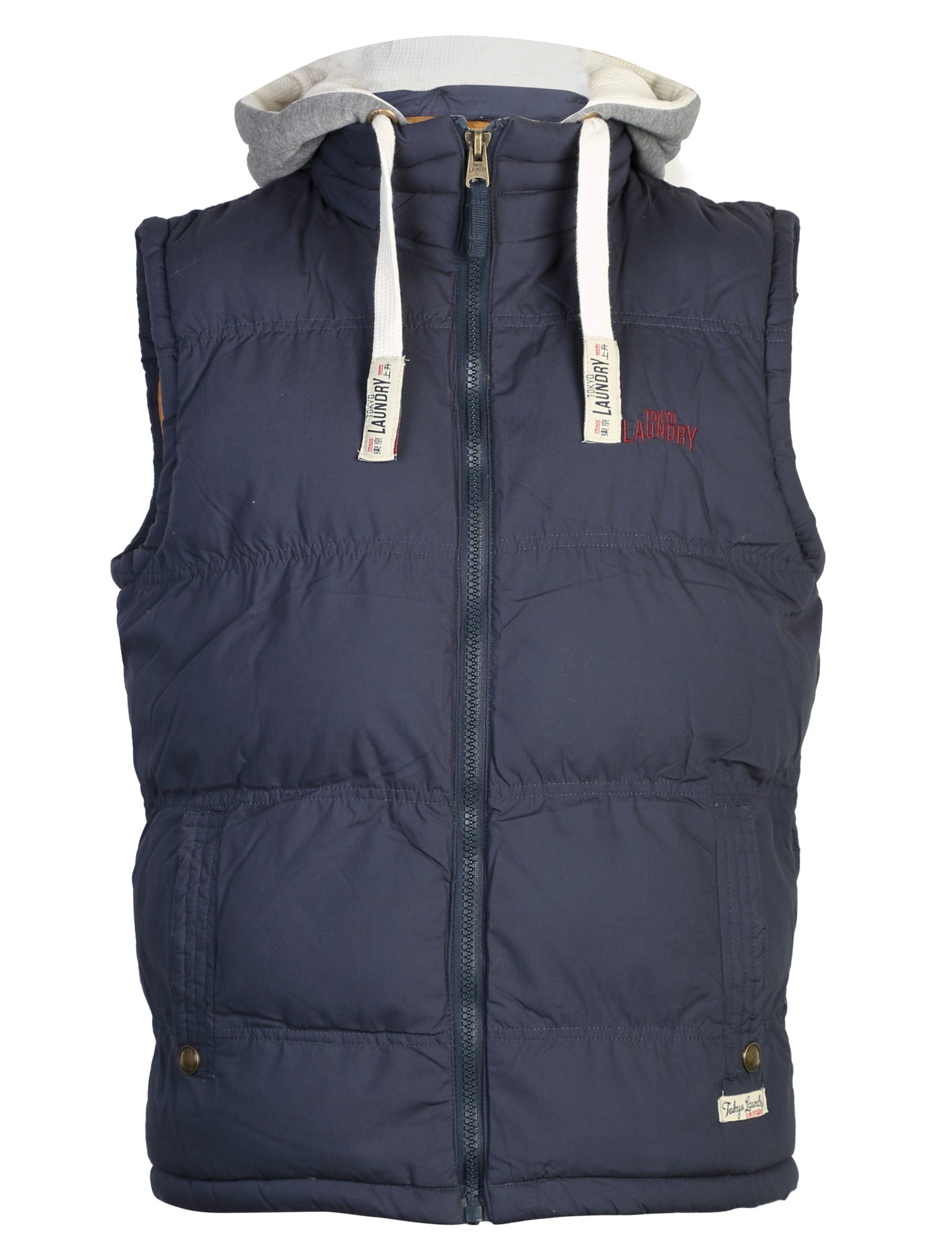Tokyo Laundry Willerton hooded gilet - Main Image