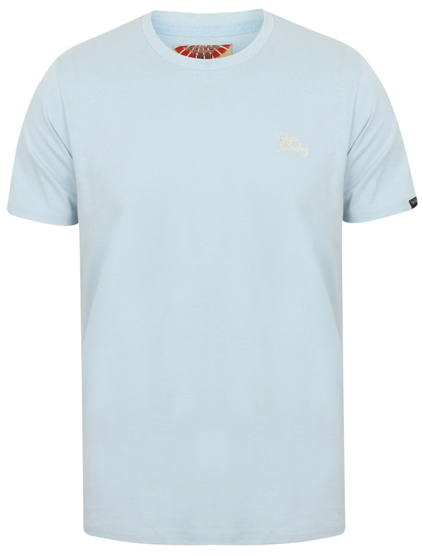 Montecarlo Crew Neck Cotton T-Shirt In Angel Falls - Tokyo Laundry