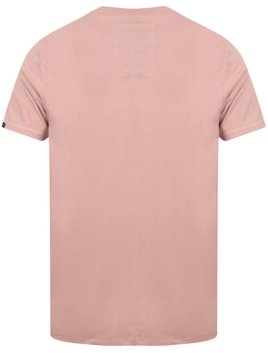 Montecarlo Crew Neck Cotton T-Shirt In Dusky Pink - Tokyo Laundry