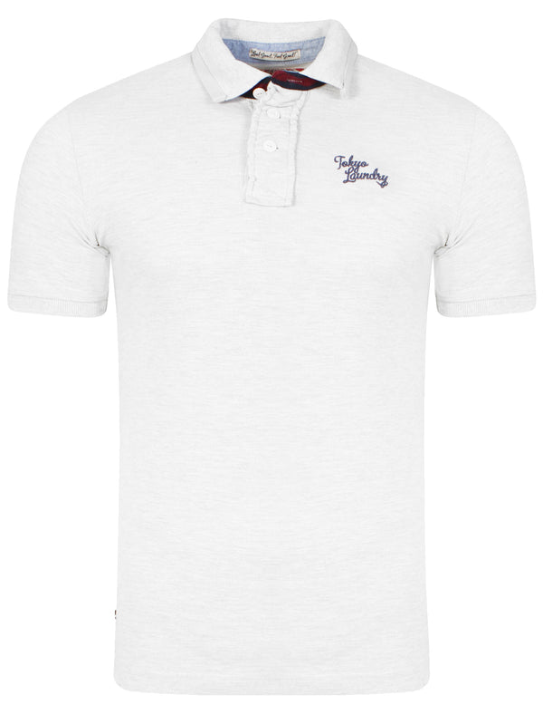 Mora Cove Polo Shirt in Optic White - Tokyo Laundry