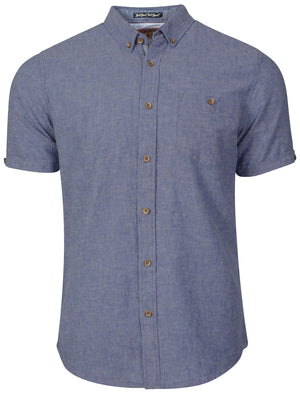 Morales Medieval Blue Dyed Shirt - Tokyo Laundry