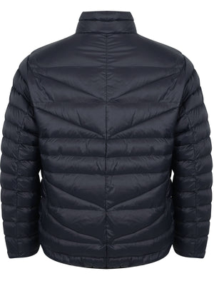 Naylor Funnel Neck Quilted Jacket in True Navy - Tokyo Laundry