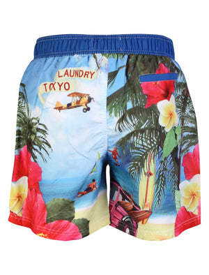 Neerim Swim Shorts with Flip Flops  - Tokyo Laundry