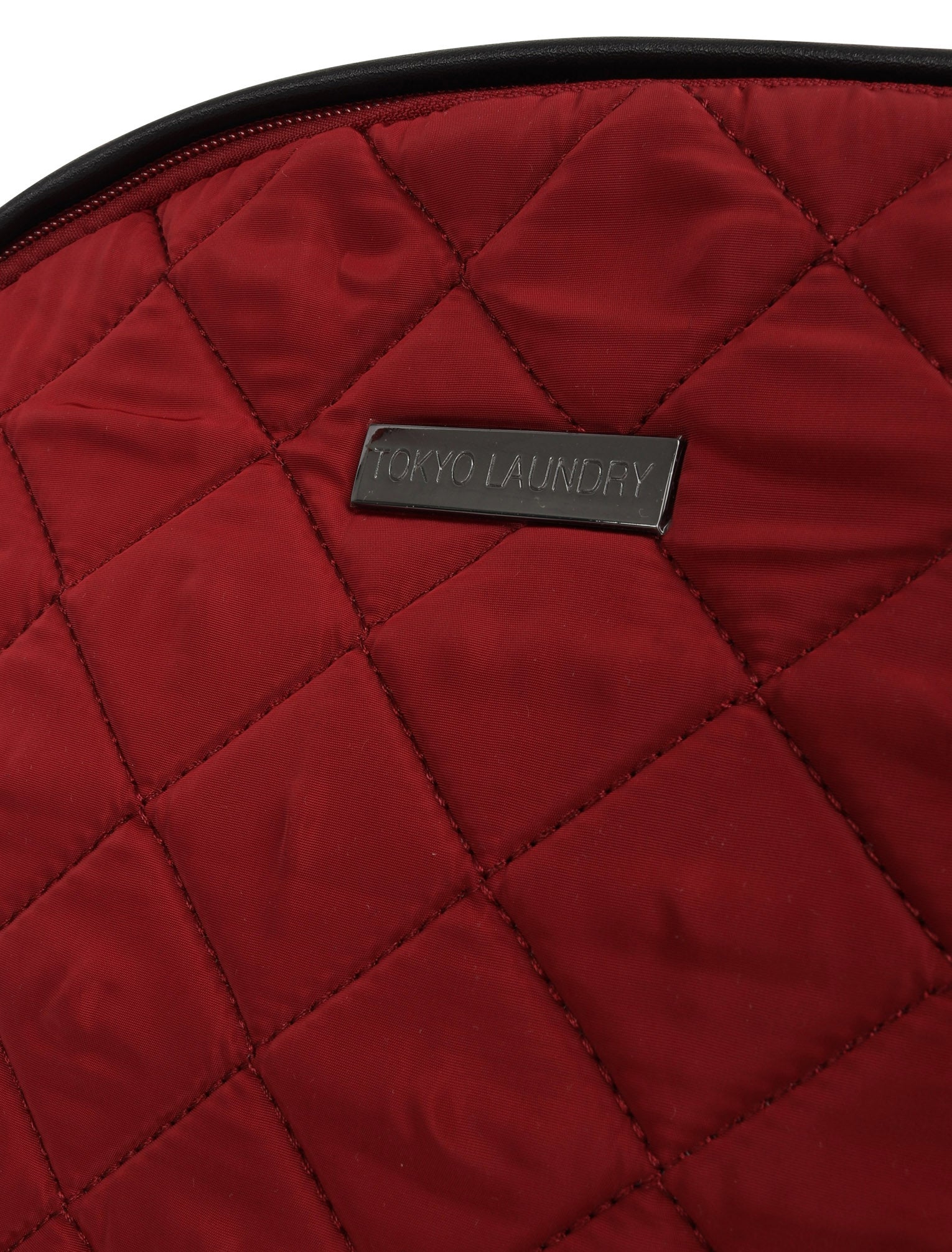Nell Diamond Quilted Backpack In Red Tokyo Laundry