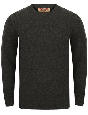 Bate Wool Rich Knitted Jumper in Charcoal - Tokyo Laundry