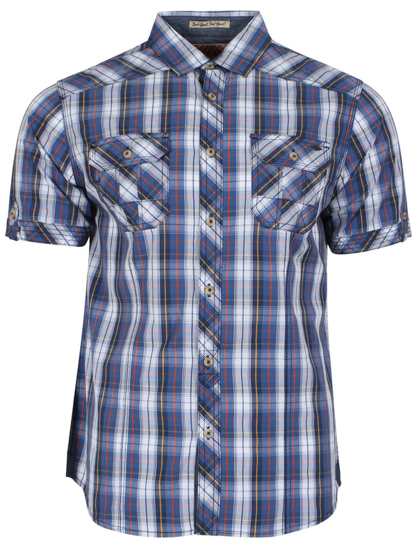 Olivera Check Shirt in Blue - Tokyo Laundry