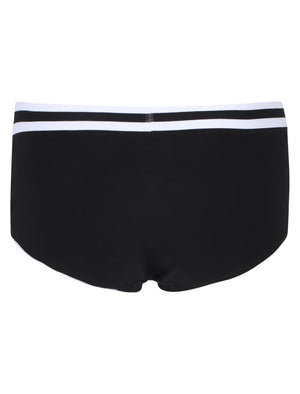 Ophelia (3 Pack) Assorted Briefs In Light Grey Marl / Optic White / Black - Tokyo Laundry