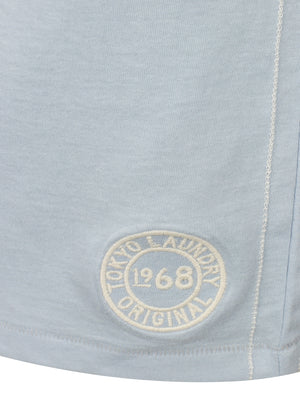 Othello Applique Cotton T-Shirt In Kentucky Blue - Tokyo Laundry