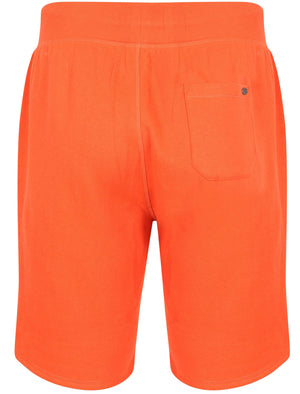 Otter Rock Jogger Shorts In Emberglow Orange - Tokyo Laundry