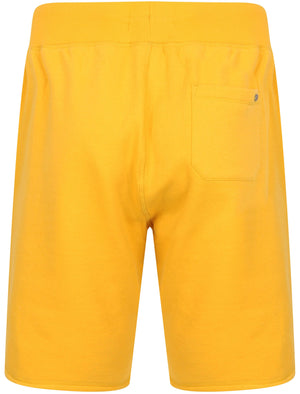 Otter Rock Jogger Shorts In Yolk Yellow - Tokyo Laundry