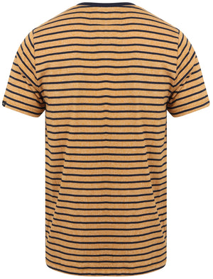 Pacora Grindle Stripe Cotton T-Shirt In Banana Cream - Tokyo Laundry