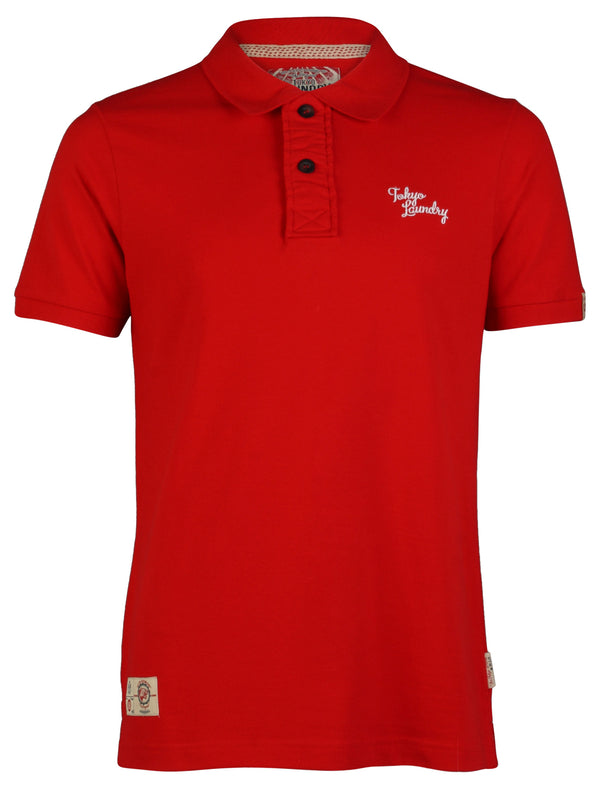 Tokyo Laundry Paddlesack red polo shirt
