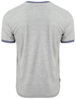 Panama Bay T-shirt in Light Grey Marl - Tokyo Laundry