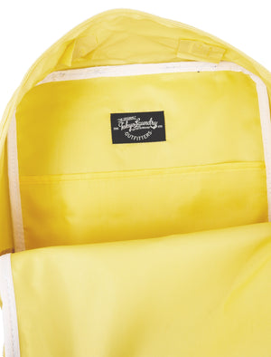 Pastel Canvas Backpack In Yellow - Tokyo Laundry