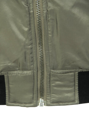 Paulton Bomber Jacket in Mink - Tokyo Laundry