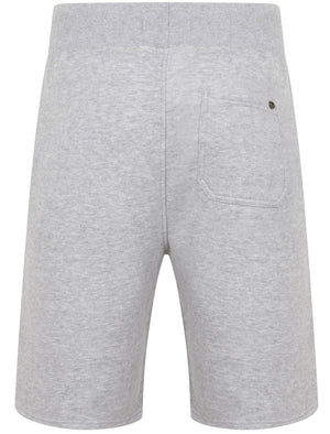 Pella Brush Back Fleece Jogger Shorts In Light Grey Marl - Tokyo Laundry