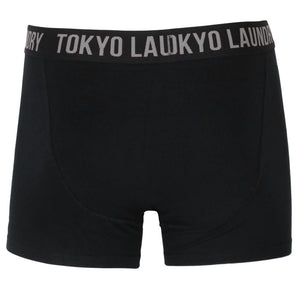 Pellipar ( 2 Pack ) Boxer Shorts Set in Tomato / Light Grey Marl - Tokyo Laundry