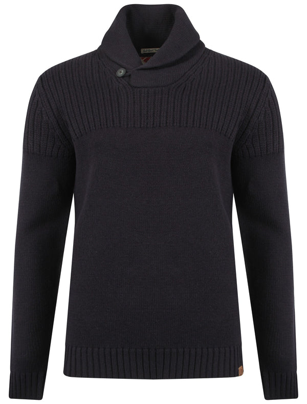 Tokyo Laundry Perico knitted jumper in navy