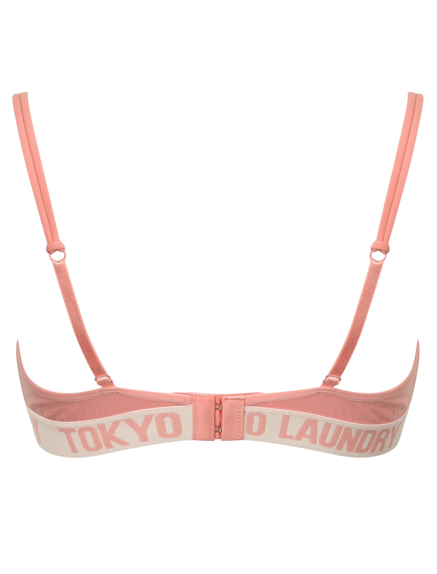 Pippa 2 Pack Jersey Triangle Bra Set in Blush Ivory Tokyo Laundr Tokyo Laundry
