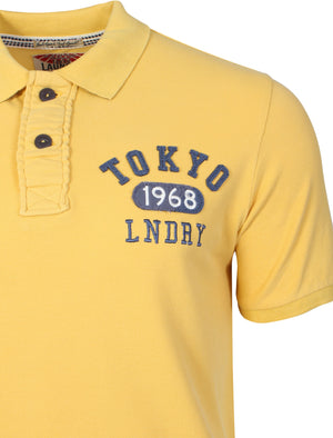 Point Lowe Polo Shirt in Yellow Iris - Tokyo Laundry