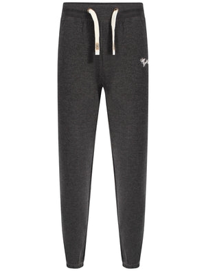 Point Maison Cuffed Joggers in Charcoal Marl - Tokyo Laundry
