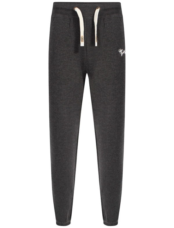 Point Maison Cuffed Joggers in Charcoal Marl - Tokyo Laundry