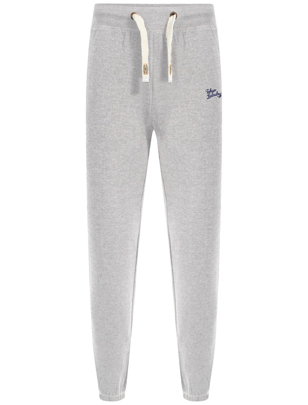 Point Maison Cuffed Joggers in Light Grey Marl - Tokyo Laundry