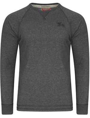 Long Sleeve Top in Charcoal Marl - Tokyo Laundry